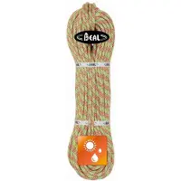 BEAL - Klimtouwen - Cobra II 8.6 mm Dry Cover Anis voor Unisex - Maat 50 m - Groen