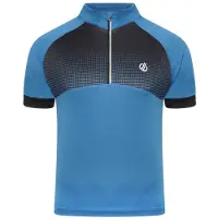 Dare 2b Stay The Course Jersey Met Korte Mouwen Voor Heren Blauw