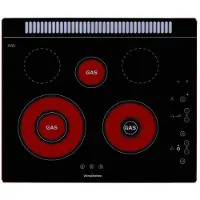 Vitrokitchen 201tgba Keramische Kookplaat 3 Branders