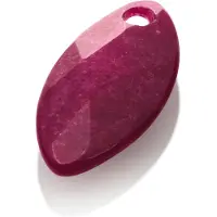 Sparkling Jewels Hanger Leaf Editions Facet Fuchsia Jade PENGEM49-FCT-S