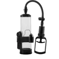Dreamtoys Dream Toys - Ramrod vibrerende penispomp en masturbator - Zwart