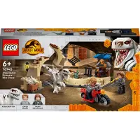 LEGO Jurassic World 76945 Atociraptor Dinosaurus Motorachtervolging