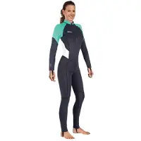 Mares Trilastic 1 Mm Neopreen Pak Met Lange Mouwen En Rits Aan De Voorkant Voor Dame