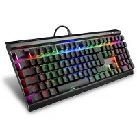 Sharkoon Sgk60 Rgb Red Switch Gaming Mechanisch Toetsenbord Spaans