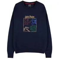 Difuzed Harry Potter Sweater/trui -S- Houses Blauw