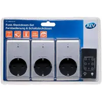REV Sonstige Haustechnik 0085010703 Stopcontactset Draadloos Binnen 1000 W