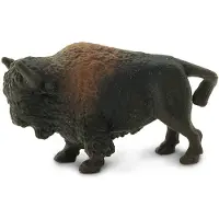 Safari Ltd Bisons Good Luck Minis Figure Bruin,Zwart From 3 Years Kinderen