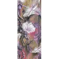 Komar Vliesbehang Digitale print vlies - Bloomin Panel - Afmeting 100 x 250 cm (1 stuk)