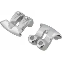 Pro Saddle Clamp 1 Bolt Zilver