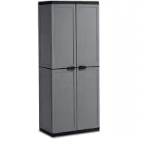 Keter Hoge Kast Jolly 68x39x166 Cm Grijs