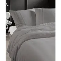 Papillon Dekbedovertrek Madrid Grijs Percal-200 x 200 / 220 cm | 2-Persoons