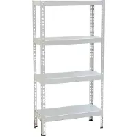 Avasco Opbergrek/ Stellingkast Solid 50 Gegalvaniseerd - 200 kg draagkracht - 150x75x30 cm