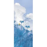 Komar Vliesbehang Digitale print vlies - Blue Sky Panel - Afmeting 100 x 250 cm (1 stuk)