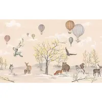 Overig Fotobehang Forest Expedition - Meerkleurig - 2,80m X 450cm