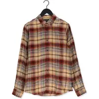 Scotch & Soda Heren Overhemden 163337 - Checked Twill Shirt - Multi - Maat S