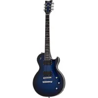 Schecter Solo-Ii Supreme See Thru Blue Burst