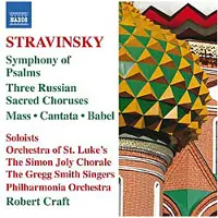 OUTHERE Simon Joly Choir, Philharmonic Orchestra, Robert Craft - Stravinsky: Symphony Of Psalms (CD)