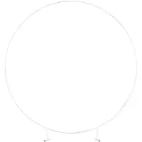 My Dream Day Backdrop witte cirkel