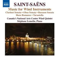 OUTHERE Stéphane Lemelin, Canada's National Arts Centre Wind Quintet - Saint-Saëns: Music For Wind Instruments (CD)