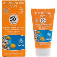 Alphanova sun Sun bio tinted sunscreen cream golden SPF50+