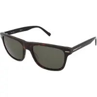 Pierre Cardin Zonnebril - - P.C. 6243/S - Acetaat montuur Havana - Vierkant - Bruine glazen 56/17/140