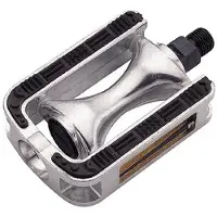 Union Plate-forme de pédale Stadsfiets SP-810 9/16 pouces argent par ensemble