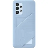 Samsung Galaxy A33 Card Slot Back Cover Blauw
