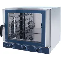 HorecaTraders Hetelucht oven | 230 V | Hendel Links, Scharnier Rechts