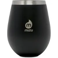 Mizu Wine Tumbler Ceramic Drinkbeker Black 330 ML