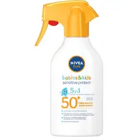 Nivea 6x Babies & Kids Sensitive Protect Zonnespray Spf 50+ 270 Ml