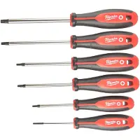 Milwaukee Tri-lobe Torx Schroevendraaier set 6- delig - 4932471809