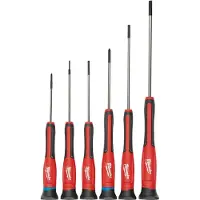 Milwaukee Precisieschroevendraaierset - - 4932471870 - Volledig metalen behuizing, 360 draaibare dop