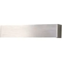 LINDBY LED-wandlamp Ranik, alu / grijs / zink, Hal, Aluminium, Modern, LED wandlamp