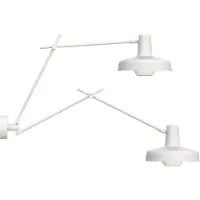 Grupa Products Wandlampe , Arigato, Wit, Werkkamer / Kantoor, Metaal
