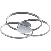 LINDBY Plafondlamp , Riley, dimbare, Metallic, Woonkamer, Aluminium, Modern