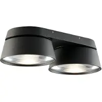 LIGHT-POINT Plafondlamp , Zwart, Woonkamer, Aluminium
