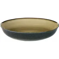 Serax Terres de reves diep bord mistygrey/darkblue 21 cm - 2 stuks