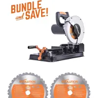 Evolution - COMBOPACK RAGE 4 + 2 X ZAAGBLAD MULTIFUNCTIONEEL - DIA 185 MM - 1250W - 12KG