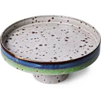 HK Living 70's Ceramics Taartschaal - Comet
