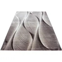 Muratap Parma design vloerkleed bruin / beige laagpolig- 80x150 cm