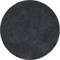 Muratap Basics effen rond vloerkleed laagpolig- 120 cm rond