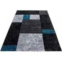Muratap Basic collection modern vloerkleed / grijs laagpolig- 80x300 cm