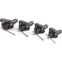 Black Steel Professionele Stalen Bankschroeven Met Pijpklem