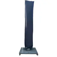 CUHOC Parasolhoes - ronde zweefparasols t/m ø 4 m- vierkante zweefparasols t/m 3mx4m - Zware dikke kwaliteit - Met stok rits