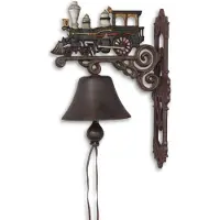 Benza Gietijzeren Deurbel Locomotief - 32 X 27 X 14 Cm
