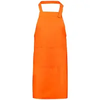 Benza Schort Keukenschort - Oranje - 75 x 85 cm - 10 stuks