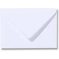 Benza Wenskaart Enveloppen - 16,2 X 11,4 Cm C6 - Wit - 400 Stuks