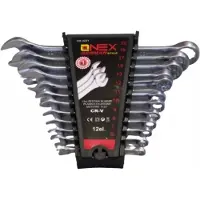 Onex 12-delige Ringsteeksleutelset- 6 Mm T/m 22 Mm