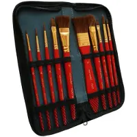 Mont Marte Signature set Waterverf Penselen in etui - 11 delig