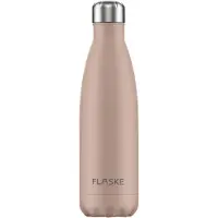 FLASKE Cloud - RVS Drinkfles van 500ML- Geschikt als waterfles, thermosfles en thermoskan